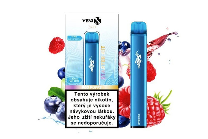 detail VENIX Max Starter Kit POD MAX Blue Raspberry