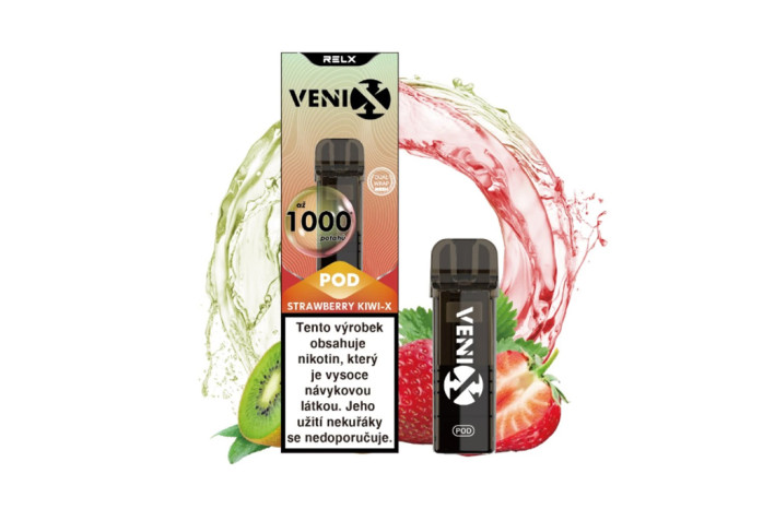 detail Venix Pod Max 1000P příchut Jahoda a Kiwi