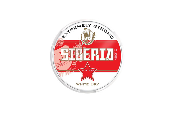 detail Siberia White Dry 13gr CHEW Bags -80C