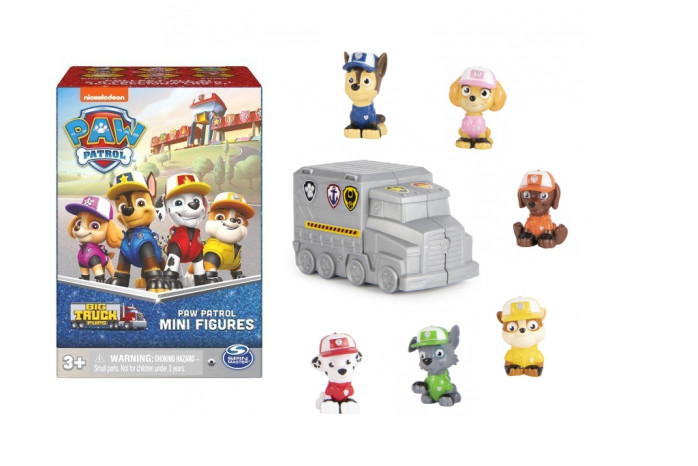 detail Paw Patrol BIG TRUCKS