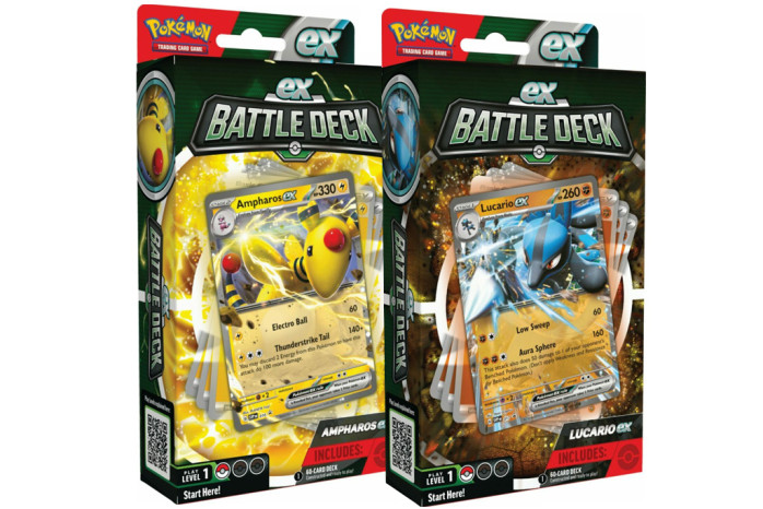 detail Pokémon TCG: EX Battle Deck Ampharos EX