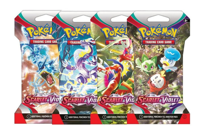 detail Pokémon TCG: SV01 1 Blister Booster