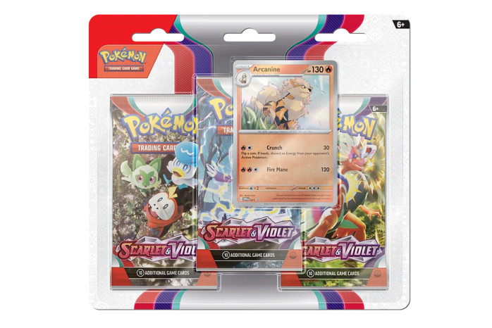 detail Pokémon TCG: SV01 - 3x Blister Booster