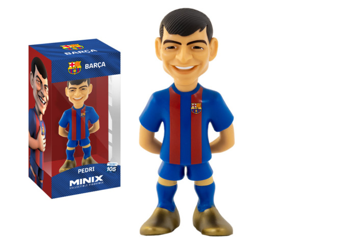 detail MINIX PEDRI Barcelona postavička