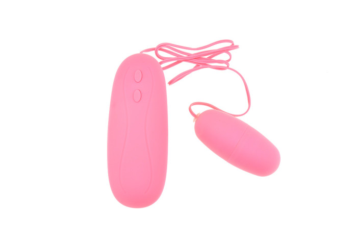 detail vibro egg silikon 12 vibrací růž