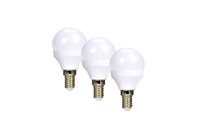 detail LED žárovka Ecolux 3-pack 6W, E14