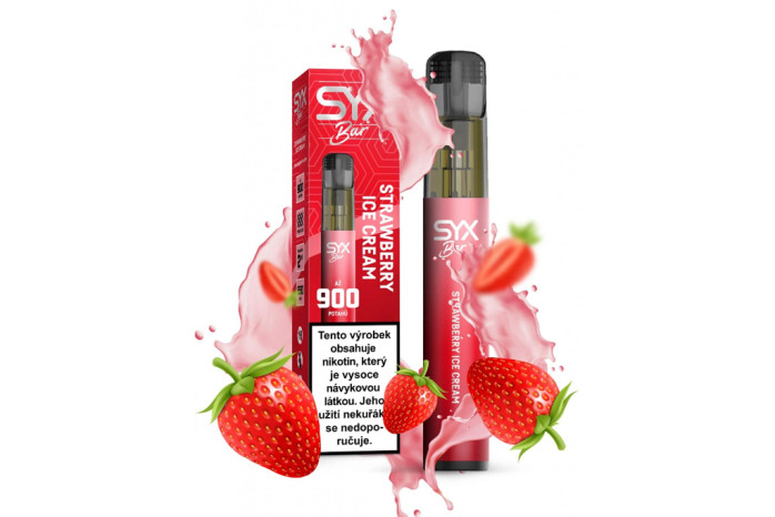 detail Syx bar Strawberry Ice Cream16,5mg 1b/5ks