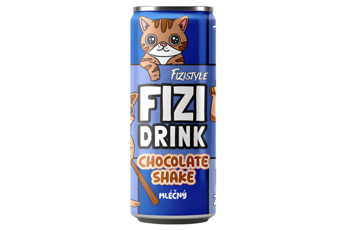 detail FIZI Nápoj Milk Chocolate Shake 250ml