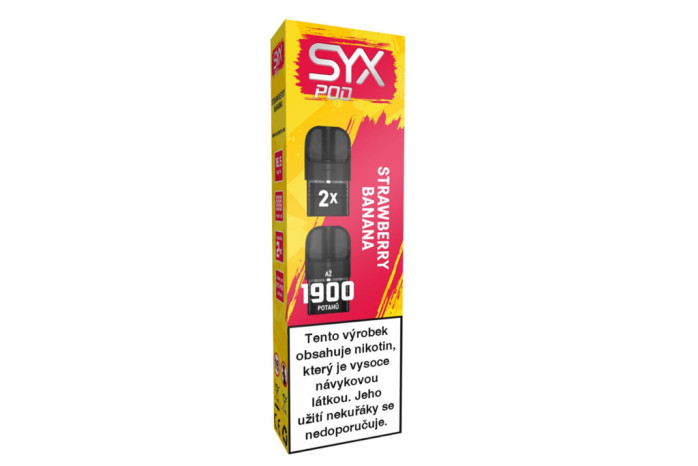 detail SYX Pod Náplň strawberry banana 2ml 1900