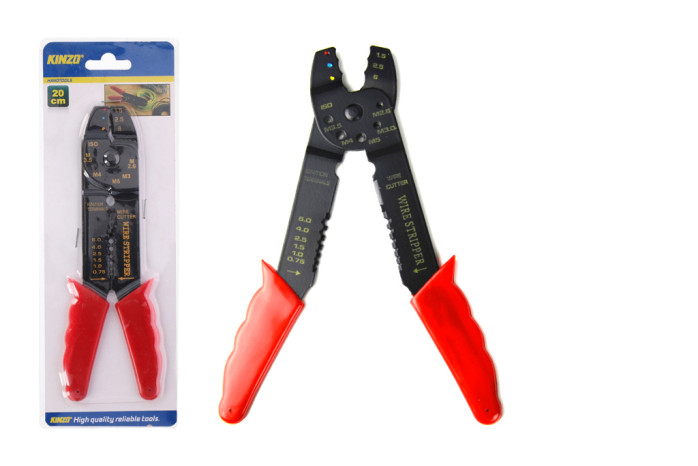 detail odizolovací kleště na dráty