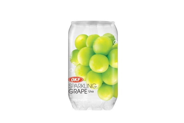 detail OKF Sparkling Grape Lite Voda s příchutí 350ml KR