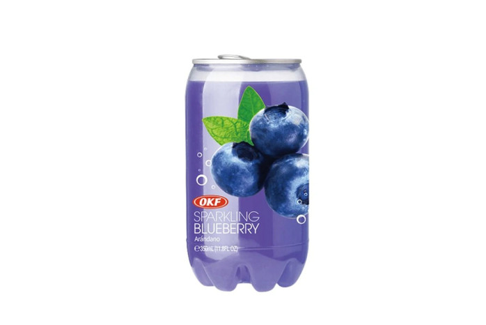 detail OKF Sparkling Blueberry Lite Voda s příchutí 350ml KR