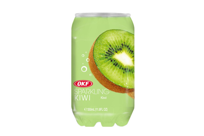 detail OKF Sparkling Kiwi Lite Green Voda s příchutí 350ml KR
