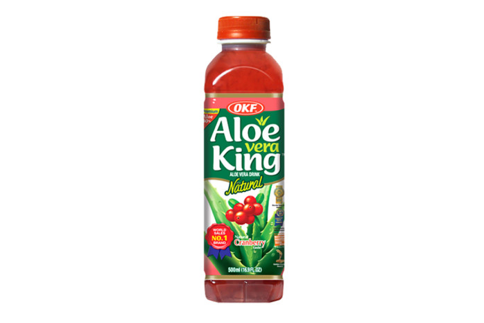 detail OKF Aloe Vera King Nápoj Cranberry 500ML