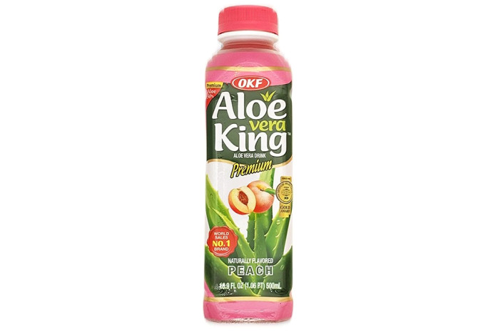 detail OKF Aloe Vera King Nápoj Peach 500ML