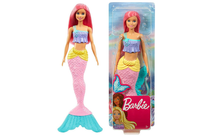 detail BARBIE mořská panna DREAMTOPIA 33CM