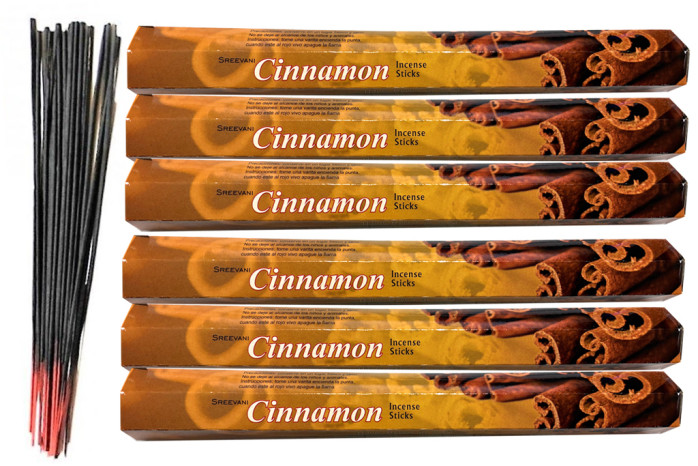 detail Vonné tyčinky Padma Cinnamon Free Vani 25cm