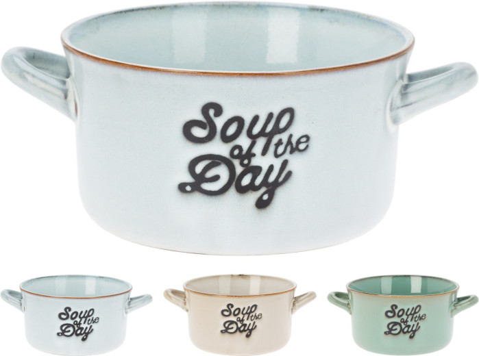 detail miska na polévku 500ml stoneware 3ass