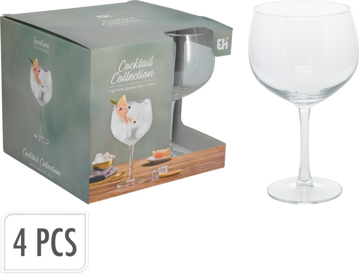 detail skleničky na gin tonic 650ml 4ks
