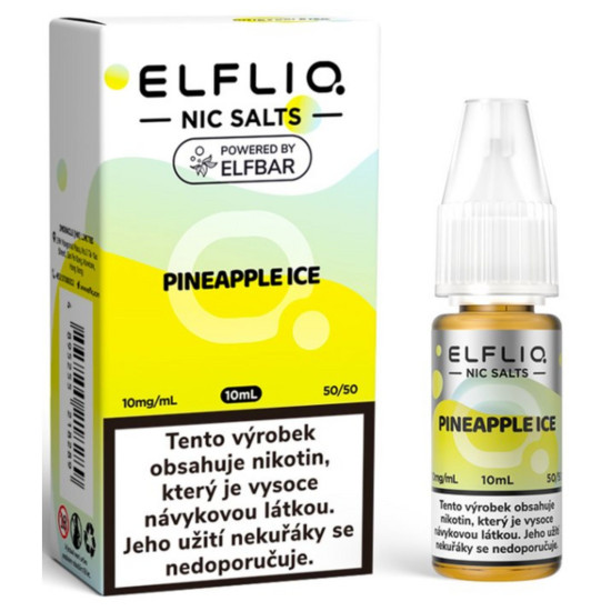 detail Liquid ELFLIQ Nic SALT Pineapple Ice 10ml/20mg