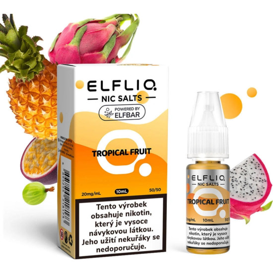 detail Liquid ELFLIQ Nic SALT Tropical Fruit 10ml/20mg