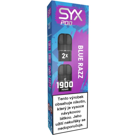 detail SYX Pod Náplň Blue Raspberry 2ml 1900