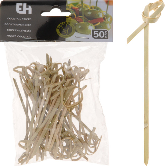 detail špejle koktejlové twisted 50ks