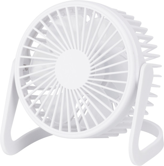 detail ventilátor USB bílá