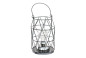 náhled lucerna LED kov stříbrný 19cm