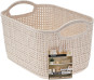 náhled košík 1ks 240x160x140mm oval ratan beige